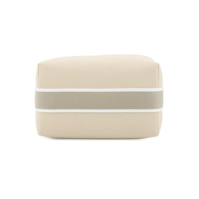 エルメス ポーチ ブリッド・ア・ブラックPM ベージュ/シルバー金具 キャンバス HERMES バッグ 小物入れ