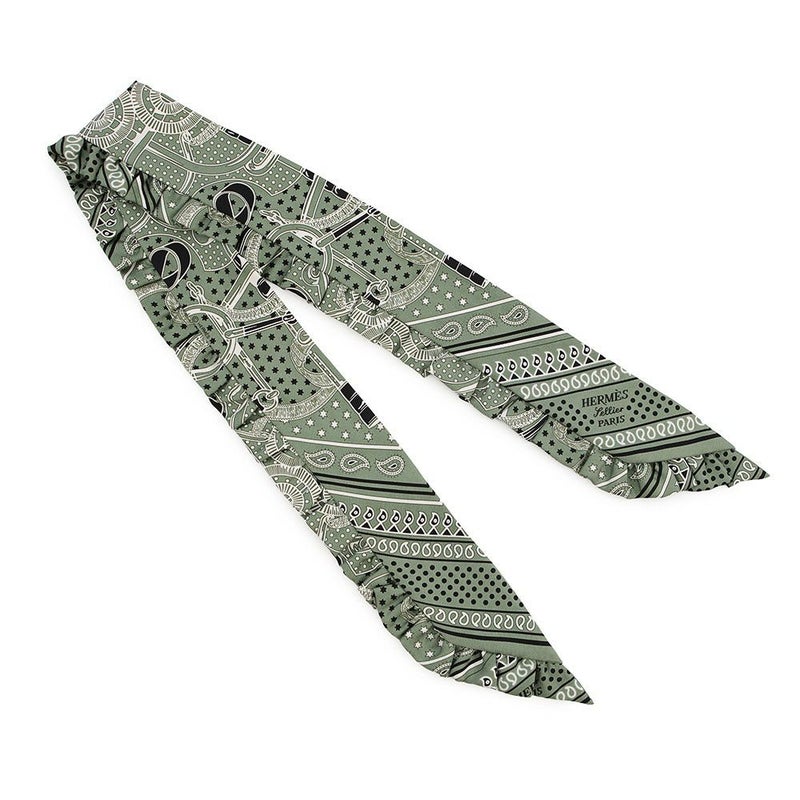 エルメス スカーフ ツイリー フリル エプロン・ドール・バンダナ シルク HERMES 2024春夏