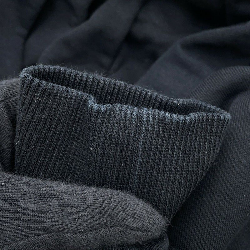 セリーヌ パーカー ルーズ フーディー コットン メンズサイズXS 2Y468670Q CELINE トップス 黒