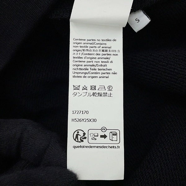 ロエベ パーカー アナグラム リラックスフィット フーディー コットン レディースサイズS H526Y25X30 LOEWE 黒