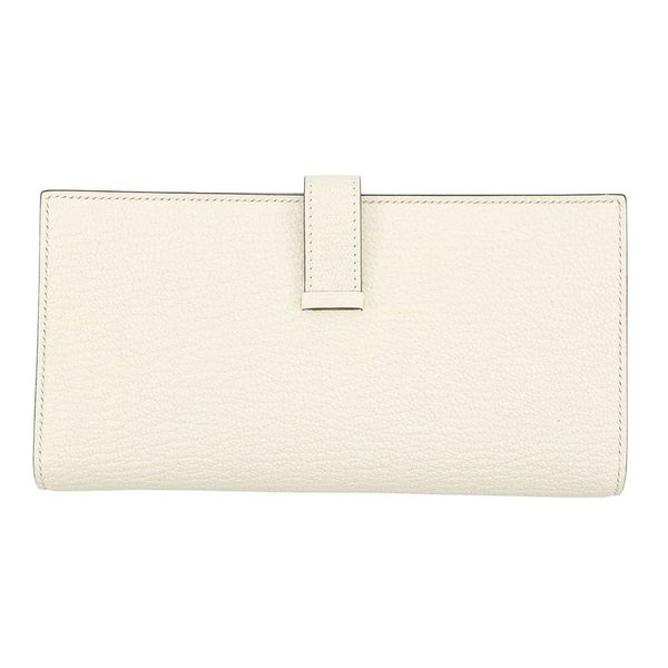 エルメス 長財布 ベアンスフレ ナタ/ゴールド金具 シェブルミゾル K刻印 HERMES 財布