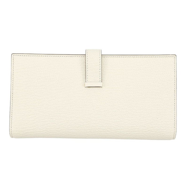 エルメス 長財布 ベアンスフレ ナタ/ゴールド金具 シェブルミゾル K刻印 HERMES 財布