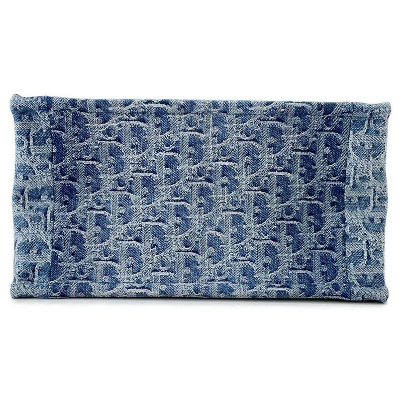 ディオール トートバッグ オブリーク ジャカード ブックトート デニム スモール M1265ZEGC_M49E トロッター