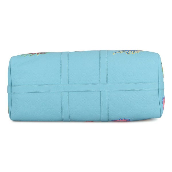 ルイヴィトン ボストンバッグ モノグラム・トリヨン LV×YK バンドリエール50 M21713 旅行用バッグ トラベル 草間彌生 コラボ