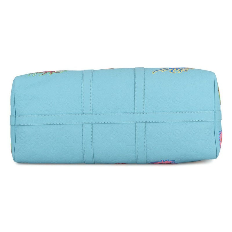 ルイヴィトン ボストンバッグ モノグラム・トリヨン LV×YK バンドリエール50 M21713 旅行用バッグ トラベル 草間彌生 コラボ