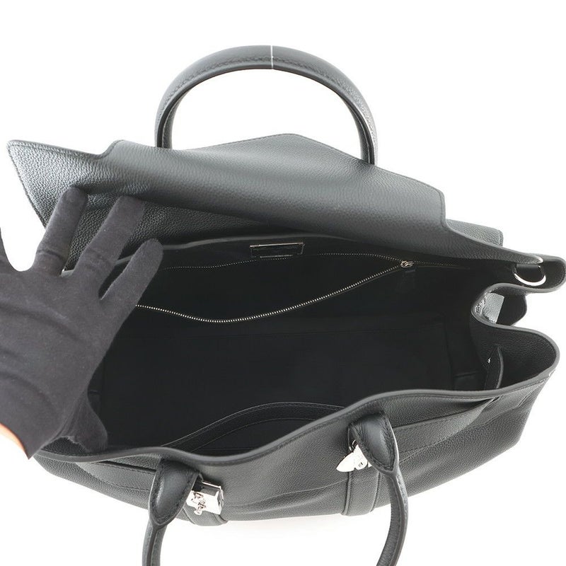 ルイヴィトン トートバッグ カーフレザー ジョルジュ・トートGM M23155 LOUIS VUITTON ヴィトン バッグ ブラック 黒 メンズ