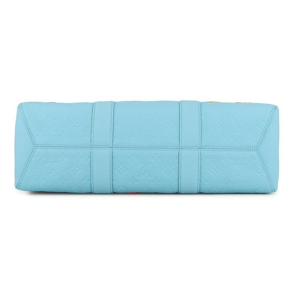 ルイヴィトン トートバッグ モノグラム・トリヨン LV x YK ウィークエンドトート M21717 草間彌生 コラボ ヴィトン バッグ