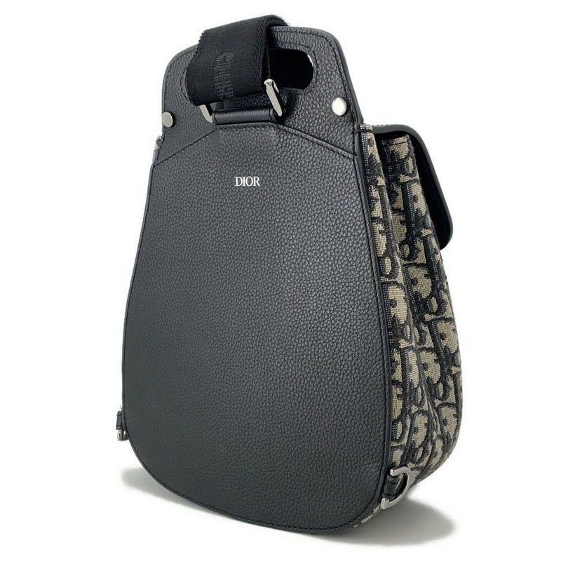 クリスチャン・ディオール ボディバッグ オブリーク ギャロップ ミニスリングバッグ 1ADBO022YKS トロッター 黒