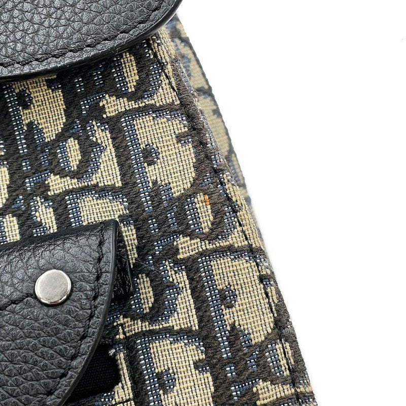 クリスチャン・ディオール ボディバッグ オブリーク ギャロップ ミニスリングバッグ 1ADBO022YKS トロッター 黒