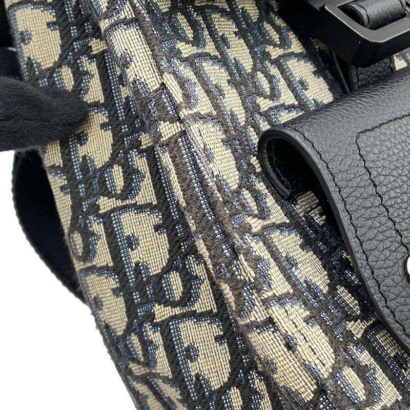 クリスチャン・ディオール ボディバッグ オブリーク ギャロップ ミニスリングバッグ 1ADBO022YKS トロッター 黒