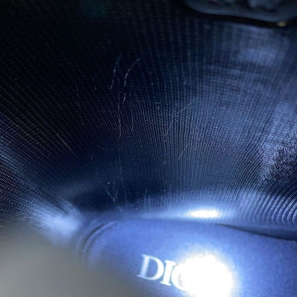 クリスチャン・ディオール レインブーツ オブリーク ディオール ガーデン メンズサイズ41 3B0338ZWJ Christian Dior 靴 黒