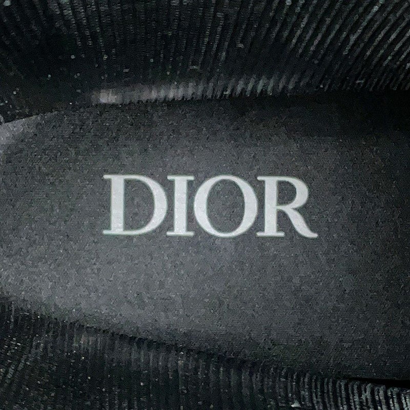 クリスチャン・ディオール レインブーツ オブリーク ディオール ガーデン メンズサイズ41 3B0338ZWJ Christian Dior 靴 黒