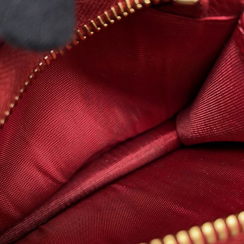 ヴァレンティノ・ガラヴァーニ 二つ折り財布 Vロゴ チェリー デニム コンパクトウォレット  7W2P0AJ3BRJ VALENTINO 財布