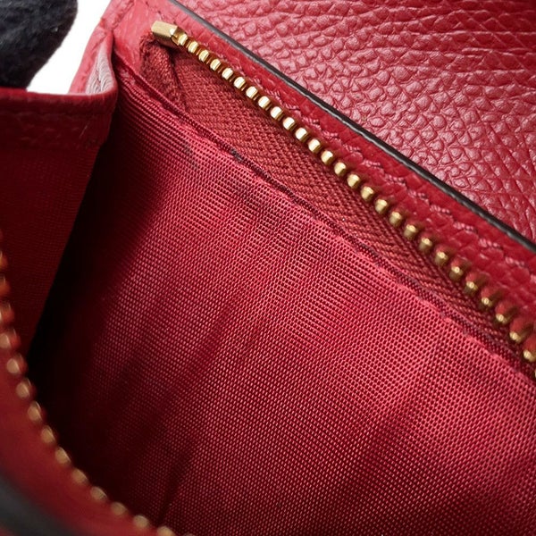 ヴァレンティノ・ガラヴァーニ 二つ折り財布 Vロゴ チェリー デニム コンパクトウォレット  7W2P0AJ3BRJ VALENTINO 財布