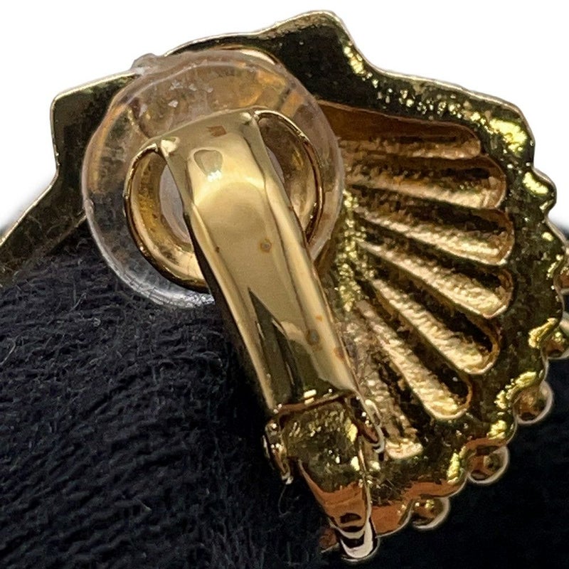 シャネル イヤリング シェル モチーフ ココマーク ラインストーン CHANEL アクセサリー