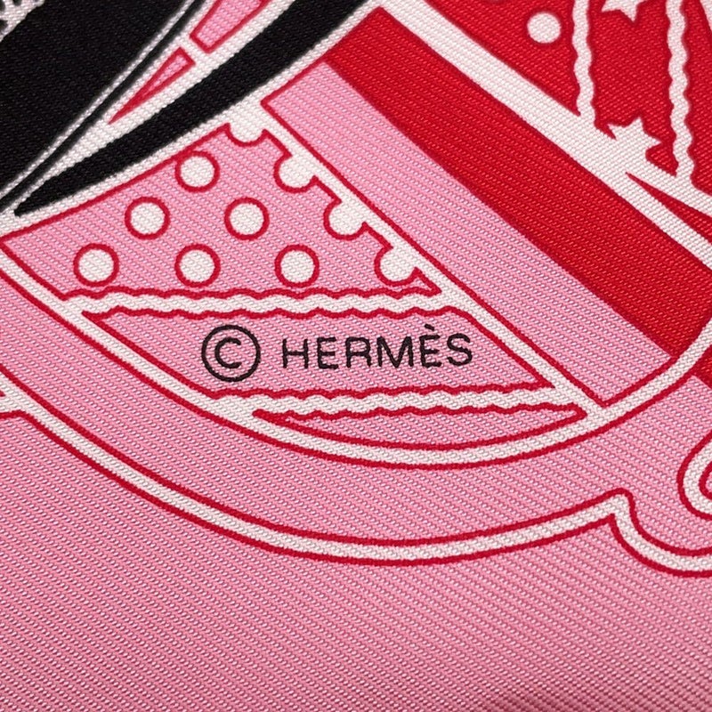 エルメス スカーフ カレ70 Grand Manege Bandana Love HERMES シルク 2019年春夏