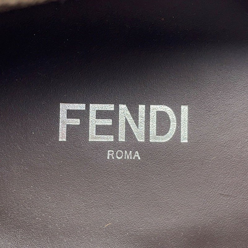 フェンディ ローファー スエード メンズサイズ7 7D1671 FENDI 靴