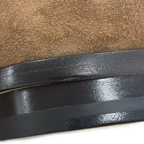 フェンディ ローファー スエード メンズサイズ7 7D1671 FENDI 靴