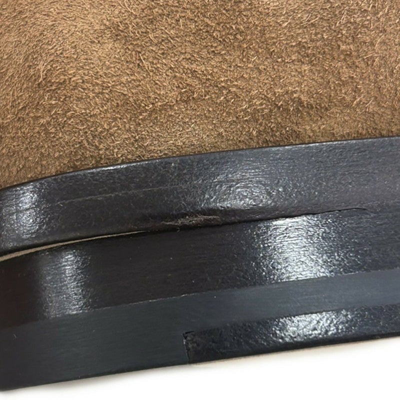 フェンディ ローファー スエード メンズサイズ7 7D1671 FENDI 靴