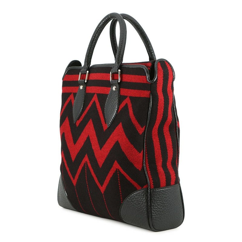 ルイヴィトン トートバッグ ウール カバ ヴェイル M95241 LOUIS VUITTON 黒 ブラック