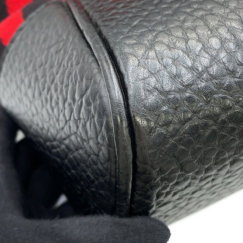 ルイヴィトン トートバッグ ウール カバ ヴェイル M95241 LOUIS VUITTON 黒 ブラック