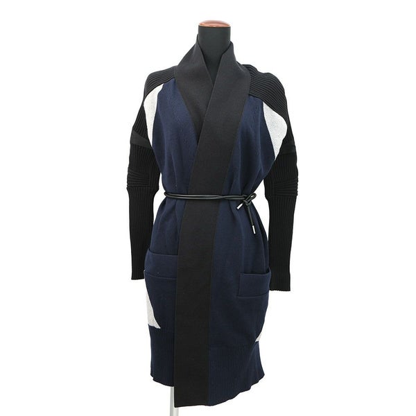 サカイ ロングカーディガン コットン レディースサイズ1 20-05038 sacai 黒