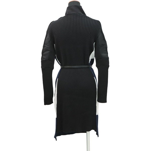 サカイ ロングカーディガン コットン レディースサイズ1 20-05038 sacai 黒