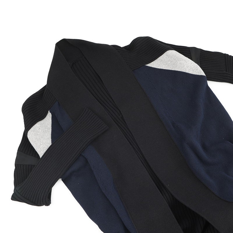 サカイ ロングカーディガン コットン レディースサイズ1 20-05038 sacai 黒