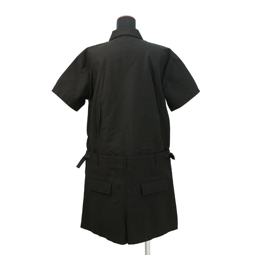 サカイ ワンピース sacai x WTAPS コットンバック サテンドレス