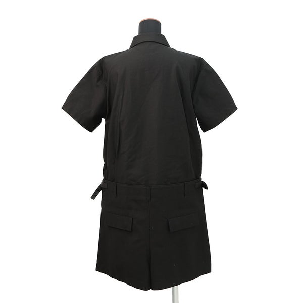 サカイ ワンピース sacai x WTAPS コットンバック サテンドレス レディースサイズ2 25-07771 sacai 黒