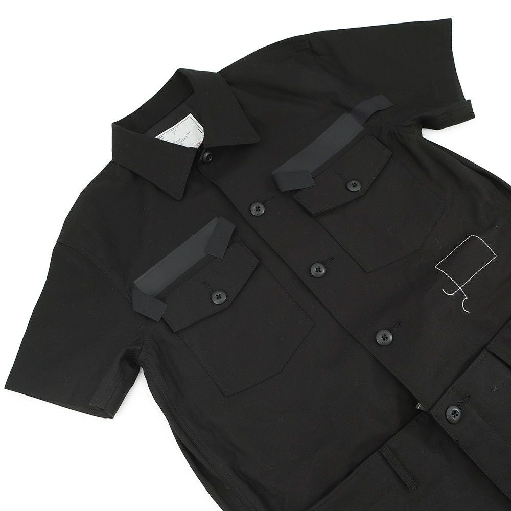 サカイ ワンピース sacai x WTAPS コットンバック サテンドレス