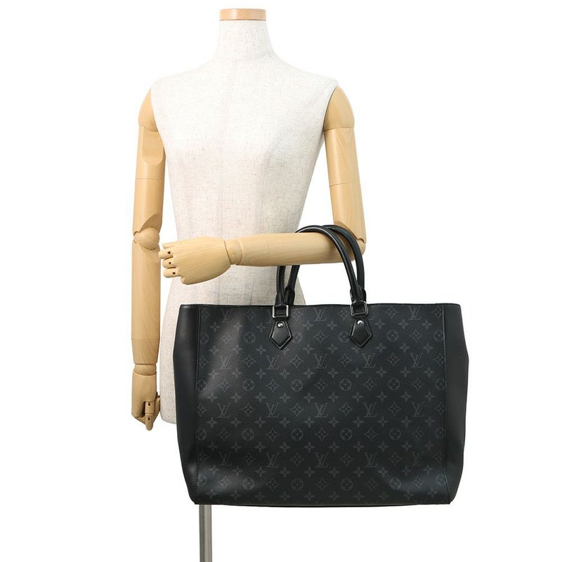 ルイヴィトン トートバッグ モノグラム・エクリプス グラン・サック M44733 LOUIS VUITTON 黒 ブラック