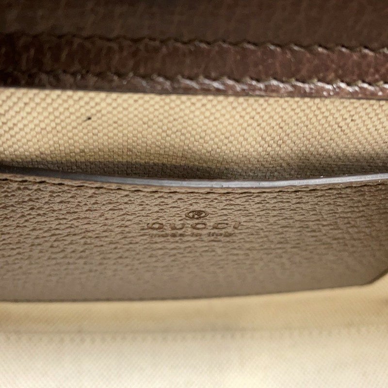 グッチ ハンドバッグ ダイアナ ミニ ジャンボGG GGキャンバス/レザー 655661 GUCCI 2wayショルダー