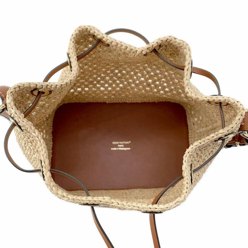 ルイヴィトン ショルダーバッグ ノエBB ラフィア M24722 LOUIS VUITTON バッグ