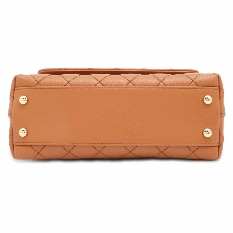 シャネル ハンドバッグ マトラッセ ココマーク ココハンドル XS キャビアスキン A92990 CHANEL 2wayショルダーバッグ