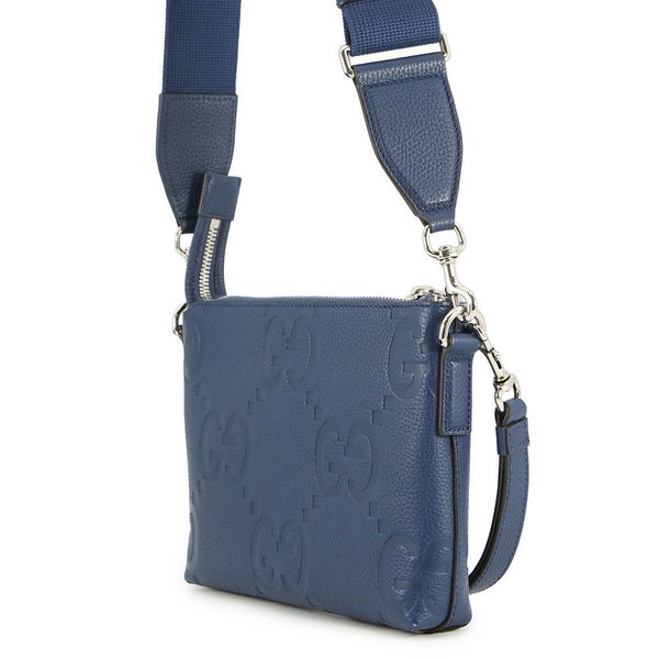 グッチ ショルダーバッグ ジャンボGG メッセンジャーバッグ スモール レザー 761747 GUCCI 2way クラッチバッグ