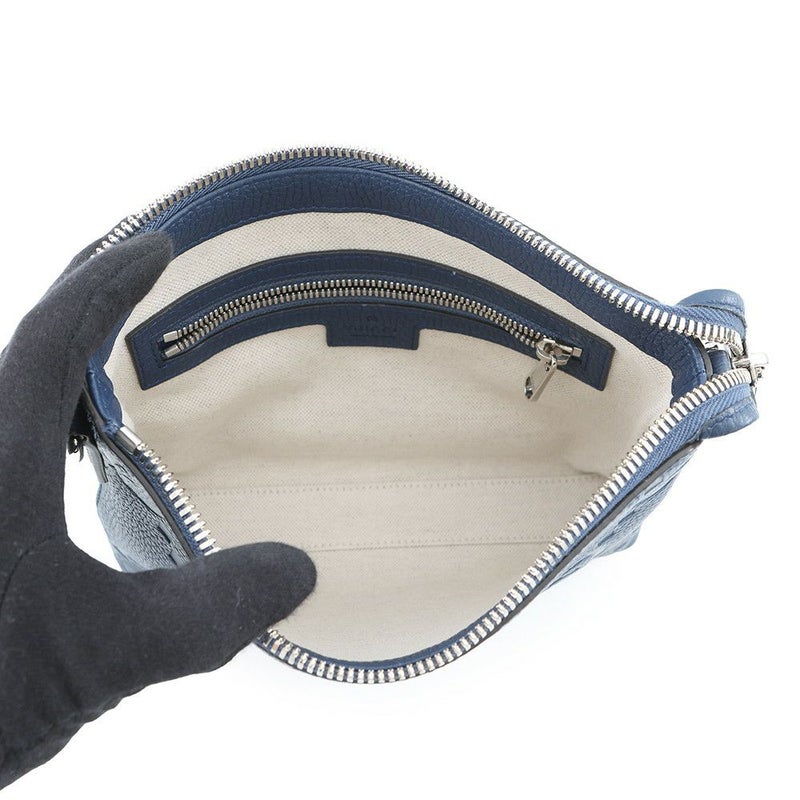 グッチ ショルダーバッグ ジャンボGG メッセンジャーバッグ スモール レザー 761747 GUCCI 2way クラッチバッグ