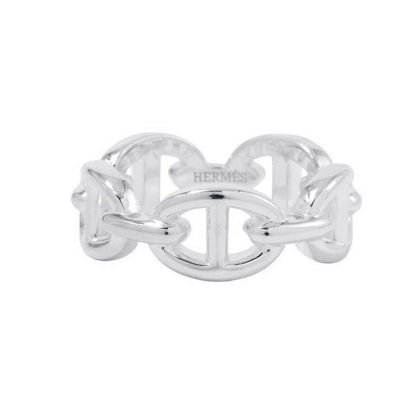 エルメス リング シェーヌダンクル アンシェネPM Enchainee SV925シルバー リングサイズ53 HERMES ジュエリー