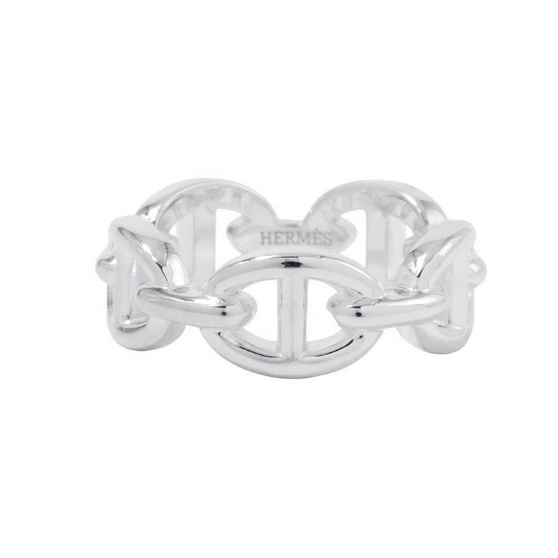 エルメス リング シェーヌダンクル アンシェネPM Enchainee SV925シルバー リングサイズ53 HERMES ジュエリー