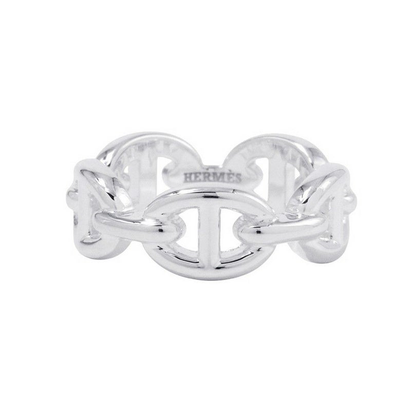 エルメス リング シェーヌダンクル アンシェネPM Enchainee SV925シルバー リングサイズ51 HERMES ジュエリー