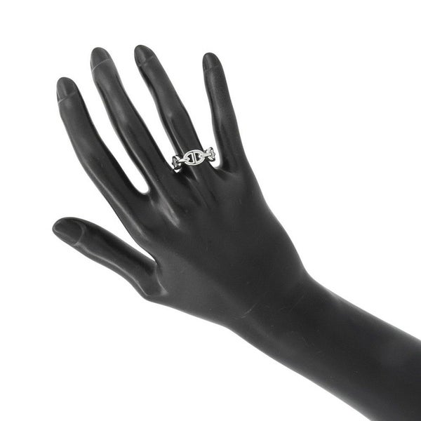 エルメス リング シェーヌダンクル アンシェネPM Enchainee SV925シルバー リングサイズ51 HERMES ジュエリー