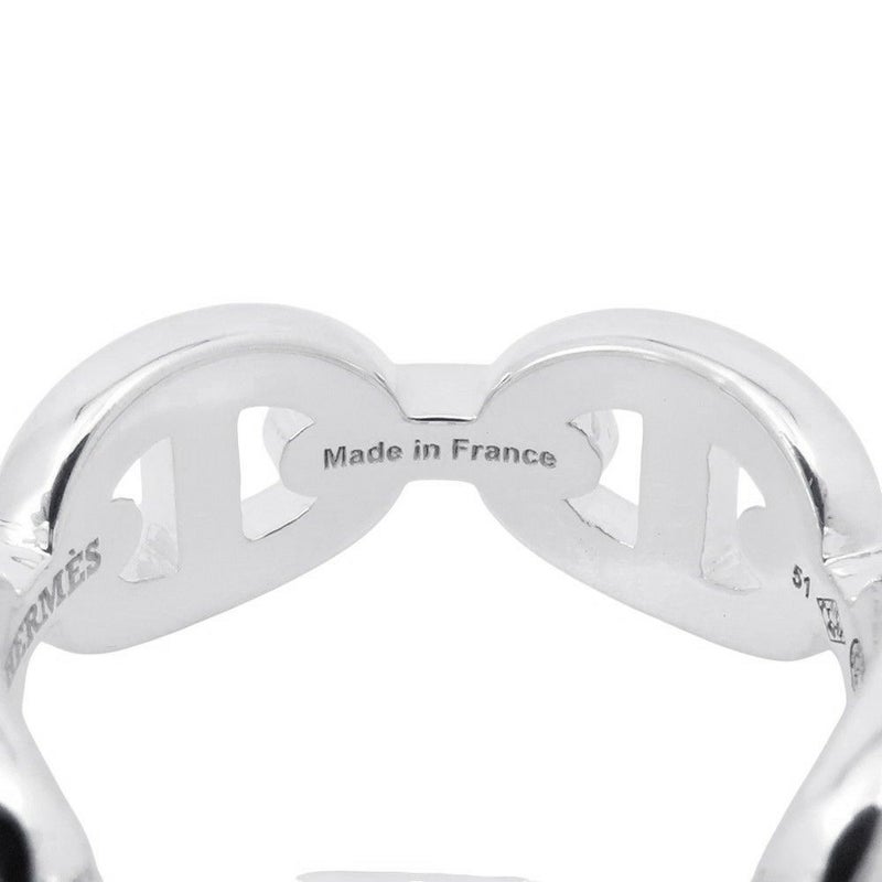 エルメス リング シェーヌダンクル アンシェネPM Enchainee SV925シルバー リングサイズ51 HERMES ジュエリー