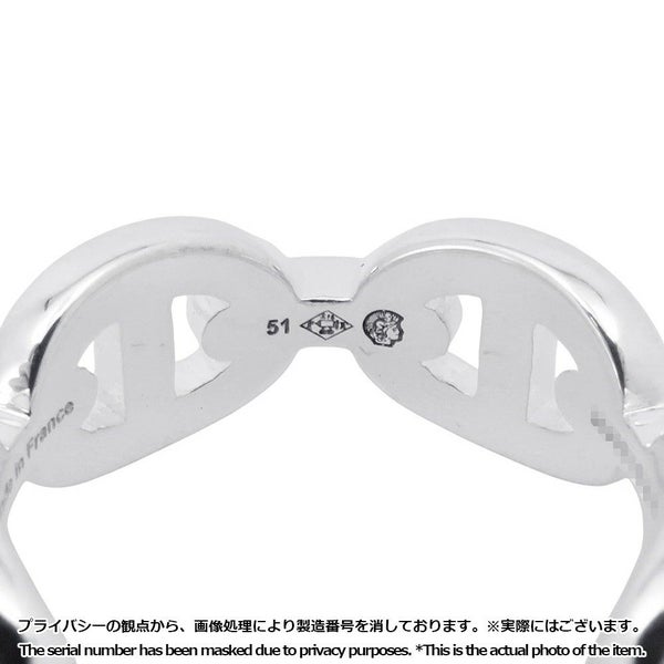 エルメス リング シェーヌダンクル アンシェネPM Enchainee SV925シルバー リングサイズ51 HERMES ジュエリー