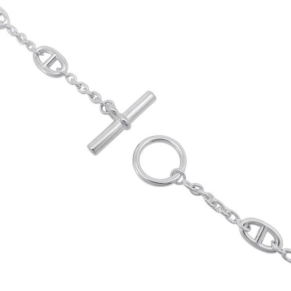 エルメス ネックレス シェーヌダンクル ファランドール SV925シルバー サイズ120 HERMES ジュエリー