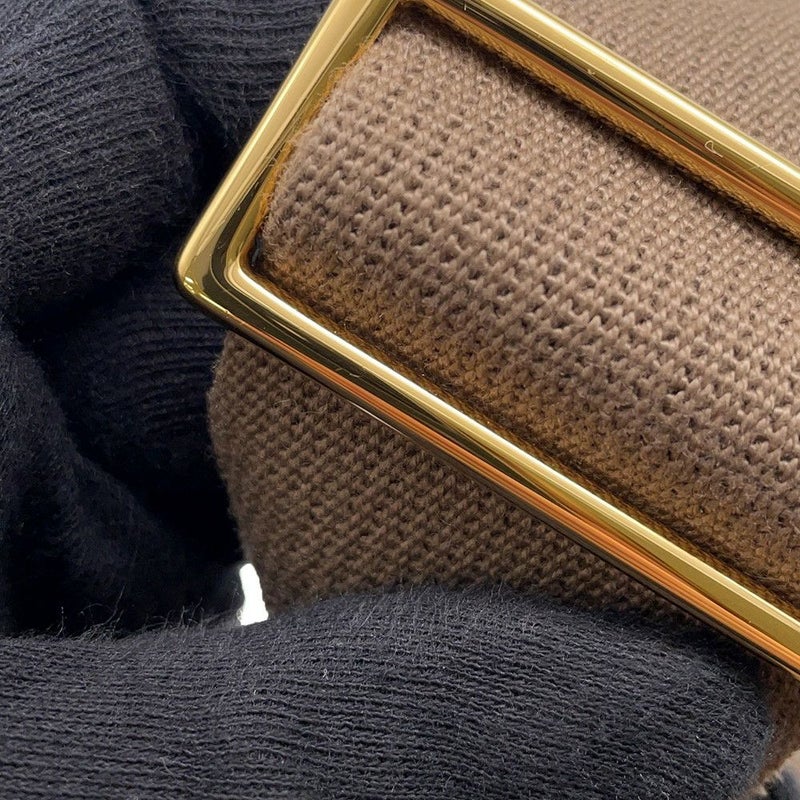 エルメス ショルダーバッグ ゲタ エトゥープ/ゴールド金具 シェブルミゾル B刻印 HERMES バッグ