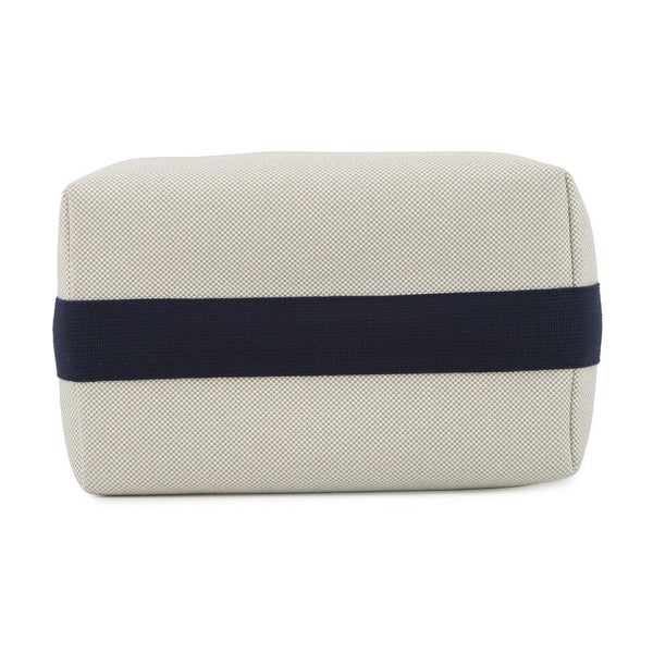 エルメス ポーチ ブリッド・ア・ブラックGM カブリオル グリスペール/シルバー金具 キャンバス HERMES