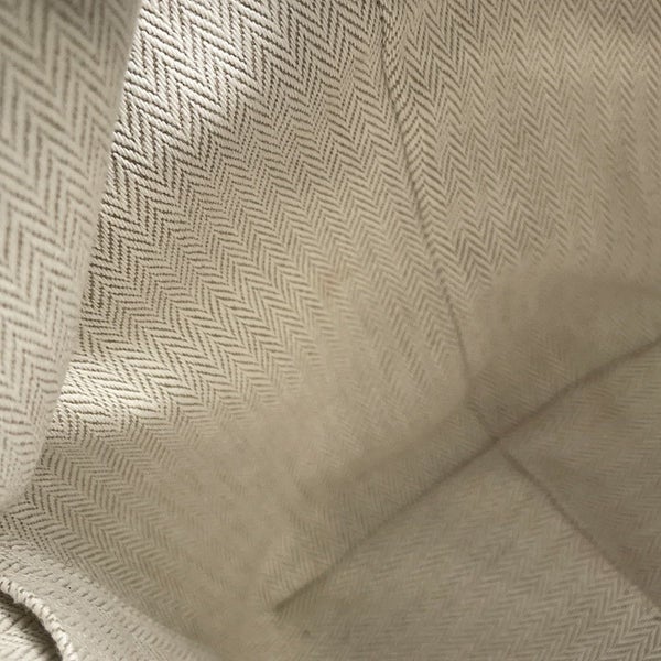 エルメス ポーチ ブリッド・ア・ブラックGM カブリオル グリスペール/シルバー金具 キャンバス HERMES