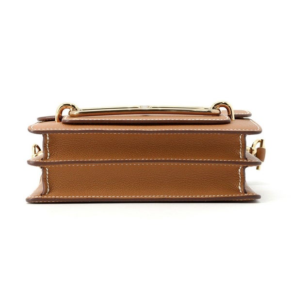 エルメス サック ロウリス ルリ ミニ ゴールド/ゴールド金具 エバーカラー K刻印 HERMES バッグ