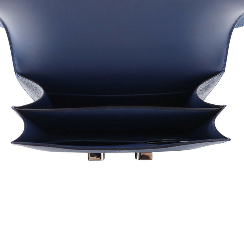 エルメス ミニ コンスタンス3 ミロワール ブルータイ/シルバー金具 エプソン K刻印