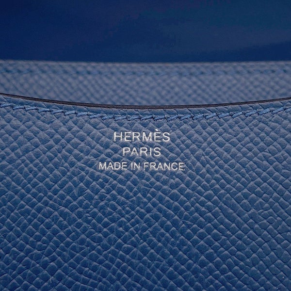 エルメス ミニ コンスタンス3 ミロワール ブルータイ/シルバー金具 エプソン K刻印